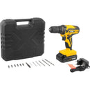 Furadeira e Parafusadeira à Bateria Vonder PFV 012 12V Bivolt com Kit de Brocas e Bits