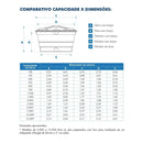 Caixa D’Água Fortlev 2000 Litros Azul em Polietileno